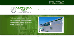 Desktop Screenshot of oldpueblocoin.com
